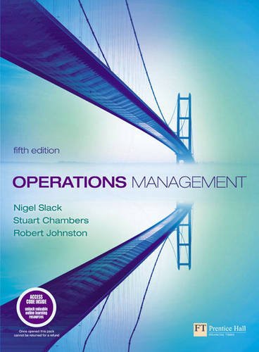 valuepack operations management management accounting for decision makers companion website  nigel slack,