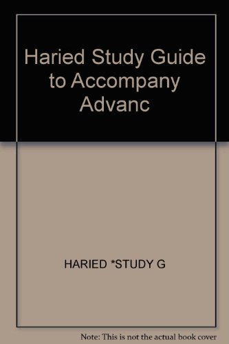 study guide to accompany advanced accounting 3rd edition andrew haried, leroy imdieke, ra... 047181539x,