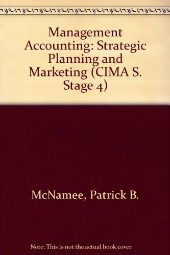 management accounting strategic planning and marketing  mcnamee, patrick b. 0434912697, 9780434912698