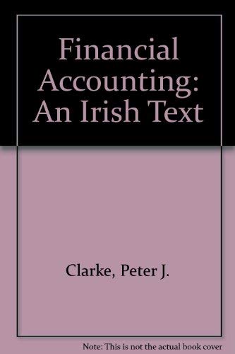 financial accounting for irish students clarke, peter j. 0717118177, 9780717118175