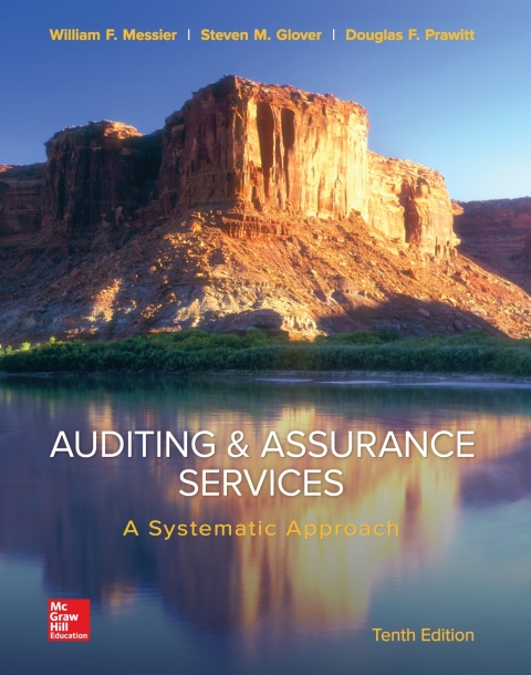 ebook for auditing and assurance services a systematic approach 10th edition messier jr., william 1259293246,