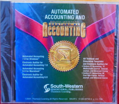 automated accounting and accounting cd 6th edition warren allen, dale a. klooster 0538697989, 9780538697989