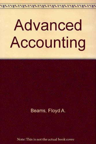advanced accounting 4th edition floyd a. beams 0130102814, 9780130102812