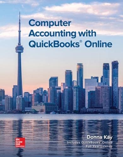 computer accounting with quickbooks online  donna kay 1260258424, 9781260258424