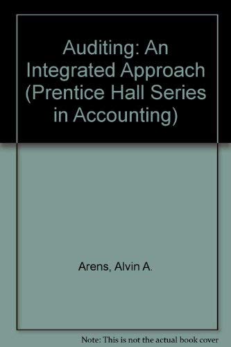 auditing an integrated approach 5th edition arens, alvin a., loebbecke, james 0130533807, 9780130533807