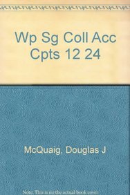 working papers with study guide chapters 13 24 for mcquaig/bille/noble s college accounting chapters 1 24