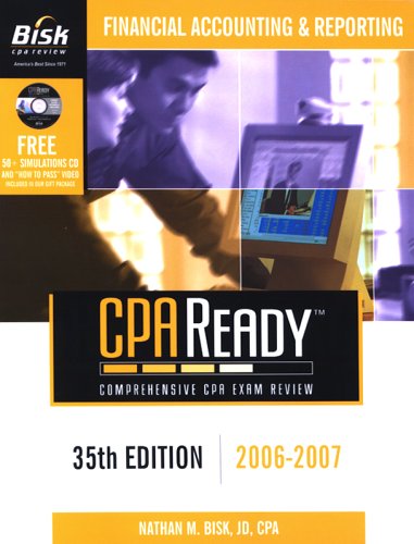 financial accounting and reporting cpa comprehensive exam review 35th edition nathan m. bisk 1579614736,