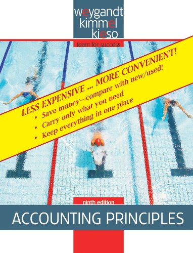 accounting principles binder ready version 9th edition weygandt, jerry j. 0470418303, 9780470418307