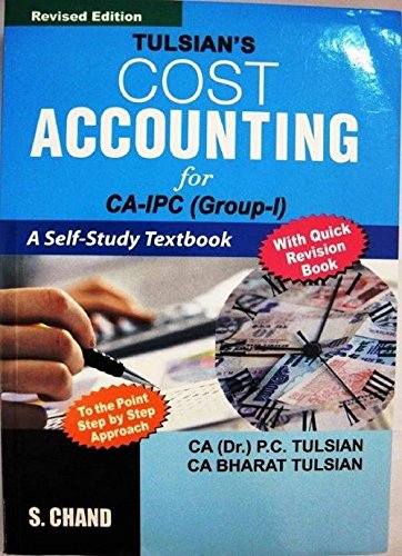 tulsians cost accounting for ca/ipcc tulsian, p. c. 8121930766, 9788121930765