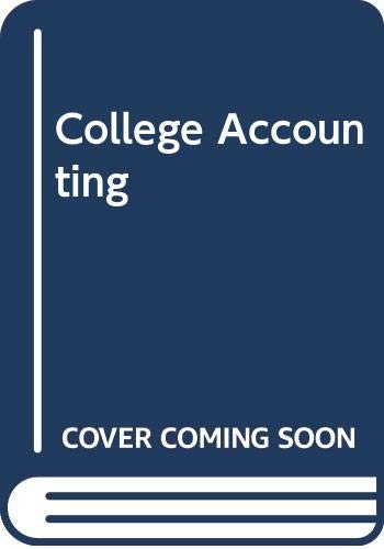 college accounting 4th edition mcquaig, douglas j 0395433401, 9780395433409