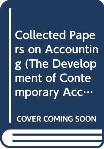 collected papers on accounting  baxter, william threipland 0405109245, 9780405109249