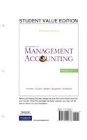 intro management accounting + myaccountinglab includes pearson chapters 1 17 15th edition horngren, charles