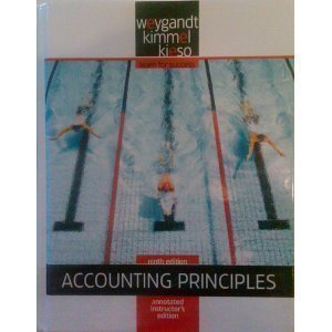 annotated instructors edition accounting principles 9e 9th edition weygandt kimmel kieso 0470414588,