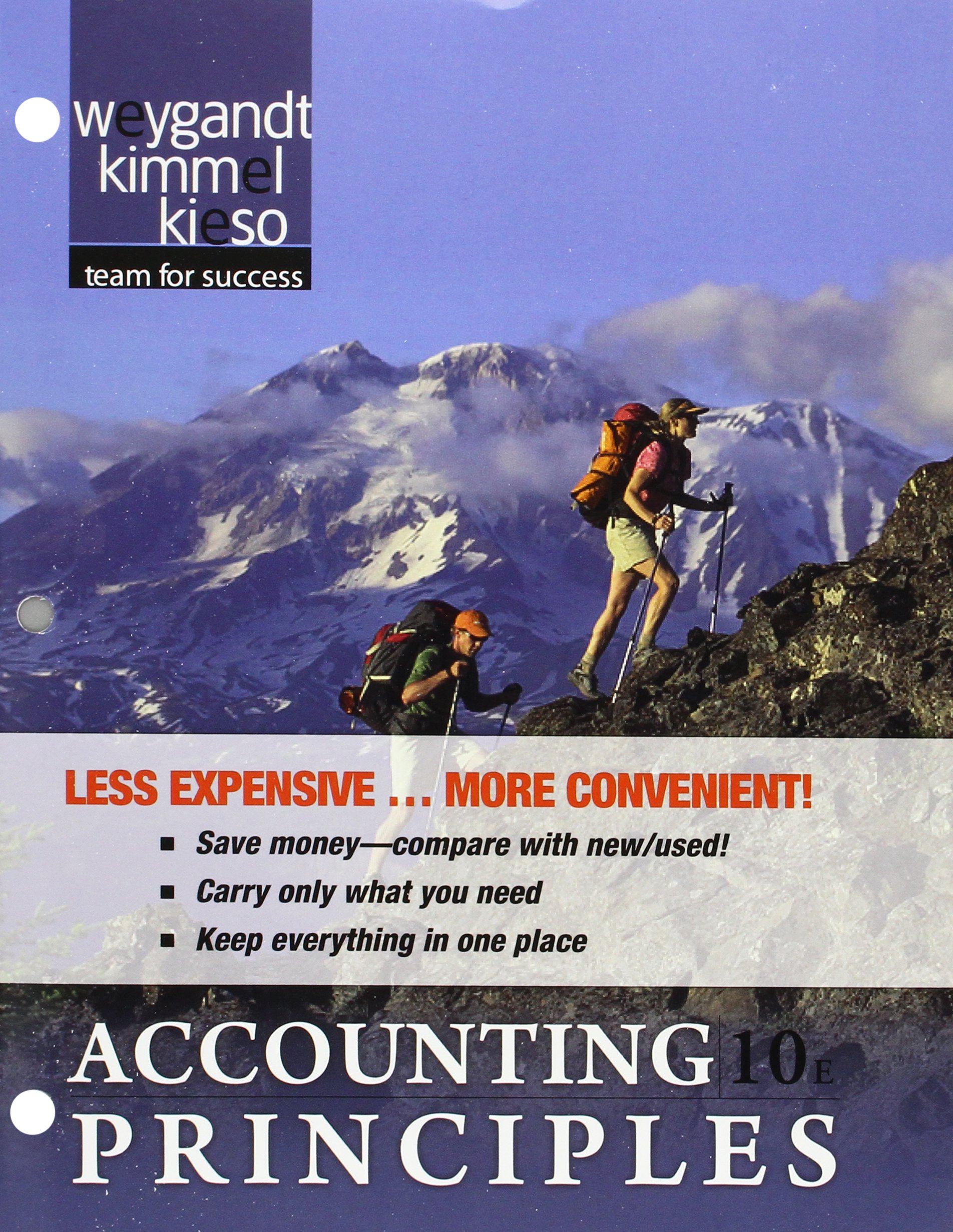 accounting principles 10th edition binder ready version 10th edition weygandt, jerry j. 1118009290,