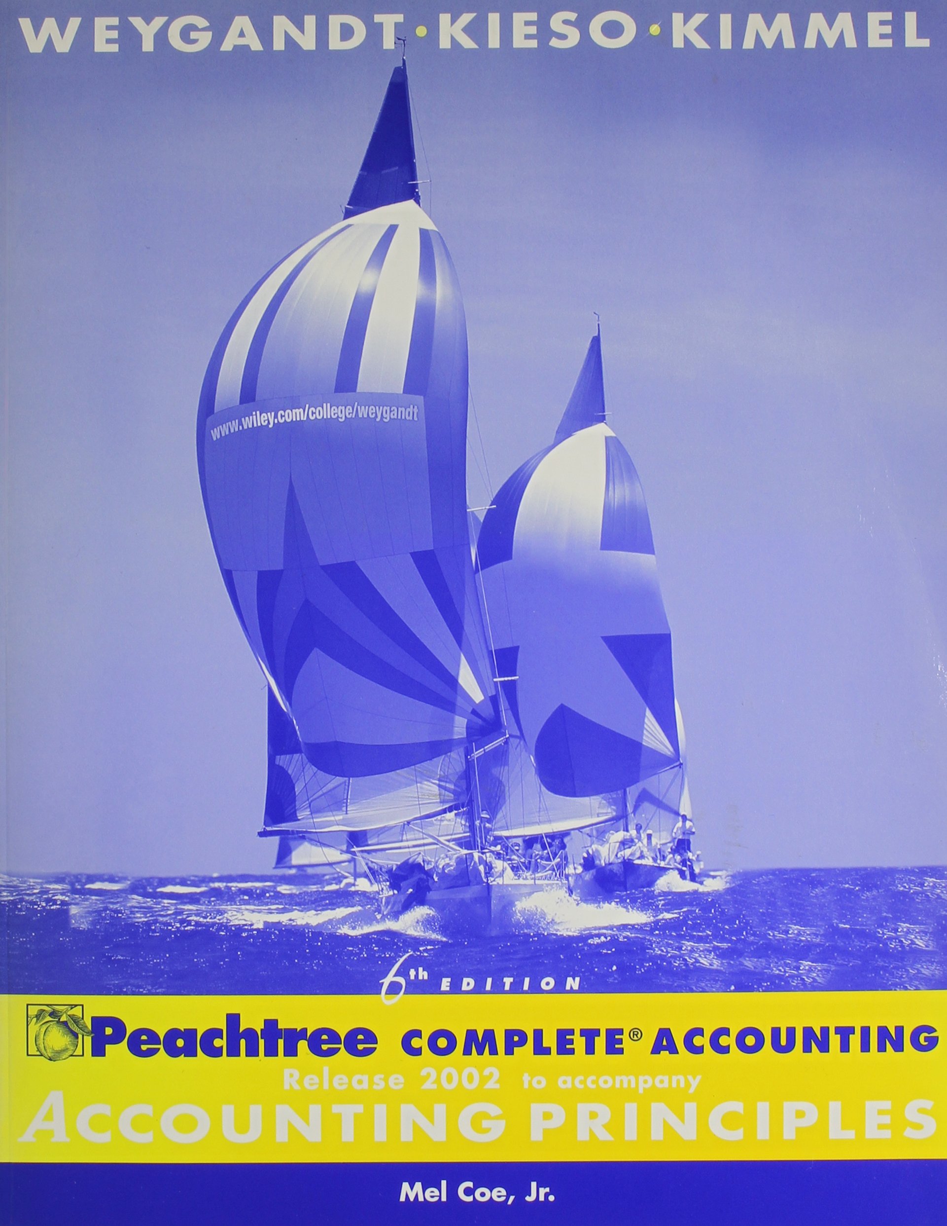 peachtree accounting release 2002 to accompany accounting principles 6e 6th edition weygandt, jerry j.,