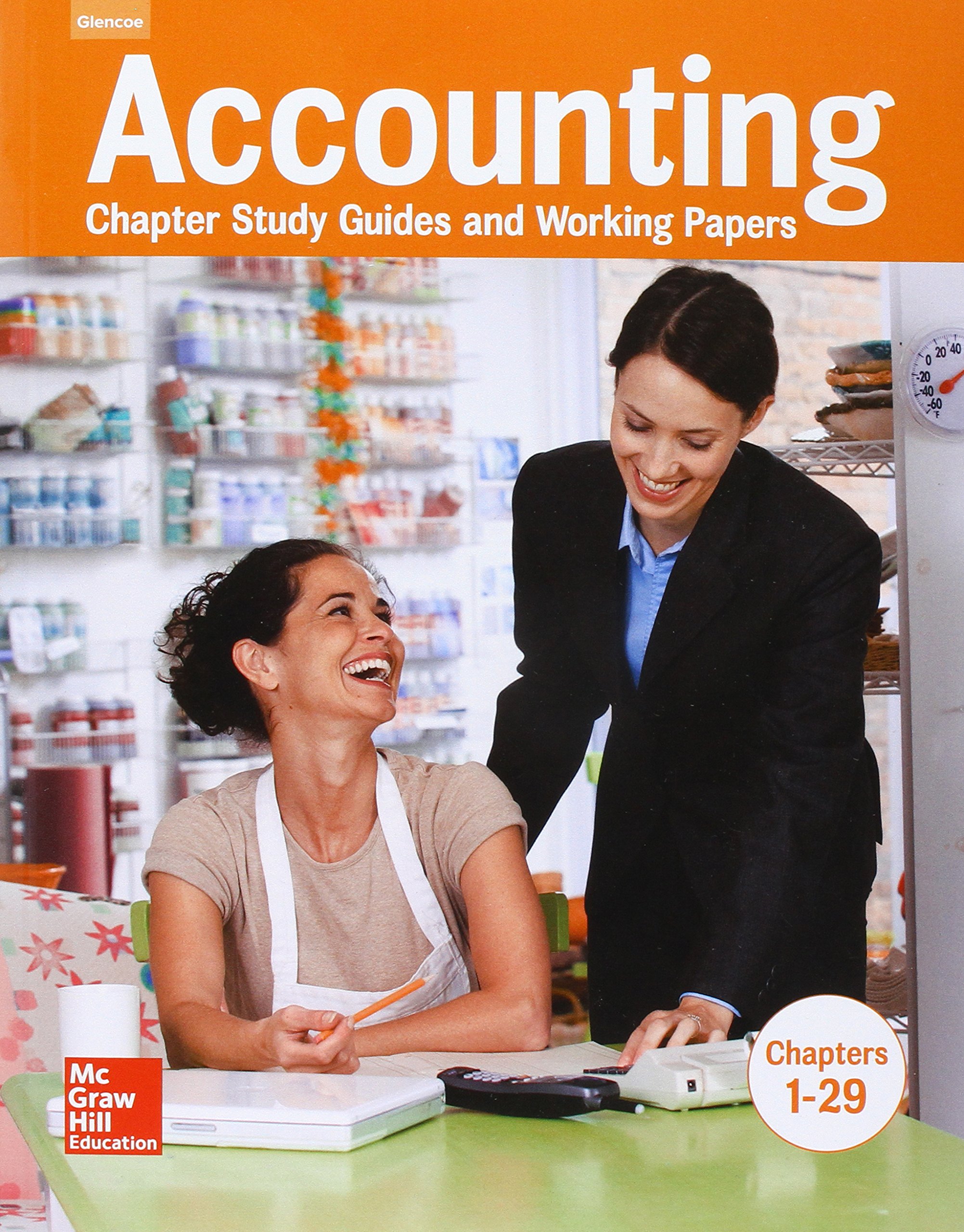 accounting chapter study guides and working papers chapters 1 29 1st edition guerrieri 0076718565,