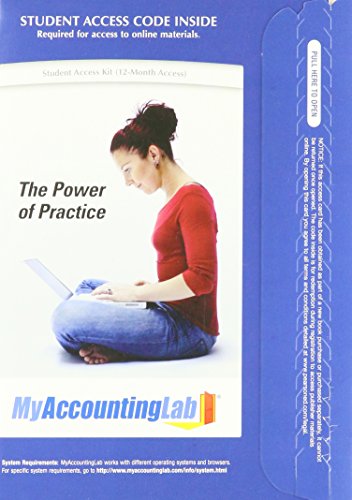 my accounting lab 10th edition pearson 0136125611, 9780136125617