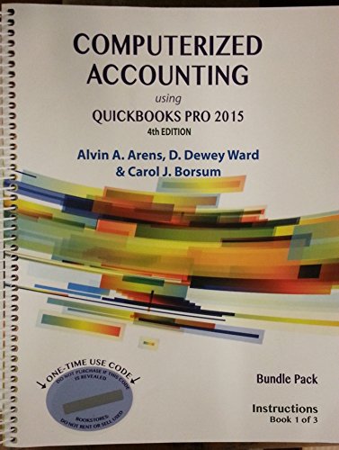 bundle pack containing computerized accounting using quickbooks pro 2015 edition and systems understanding