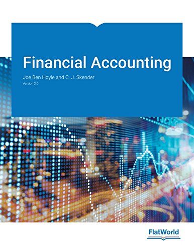 financial accounting v 2 0 2nd edition joe ben hoyle and c. j. skender 1453343873, 9781453343876
