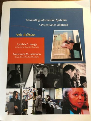 accounting information systems a practitioner emphasis 9th edition cynthia d. heagy, constance m. lehmann