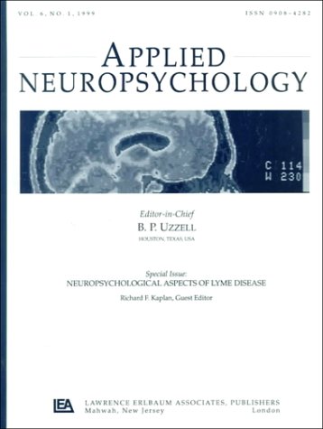 neuropsychological aspects of lyme disease a special issue of applied neuropsychology 1st edition richard f.
