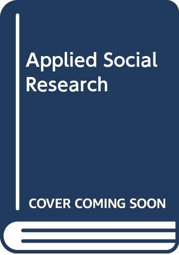 applied social research 4th edition duane r. monette 0030194474, 9780030194474