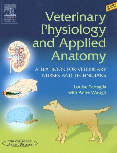 veterinary physiology and applied anatomy revised reprint a textbook for veterinary nurses and technicians