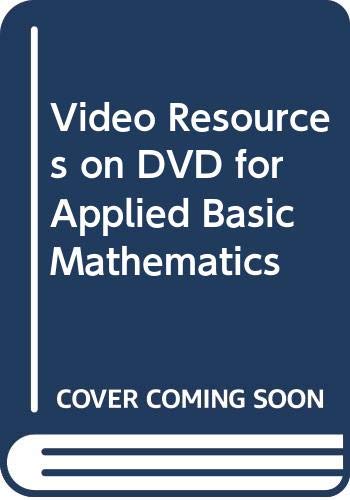 video resources on dvd for applied basic mathematics 2nd edition clark, william j., brechner, robert a.