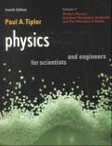 physics for scientists and engineers vol 3 modern physics quantum mechanics relativity and the structure of