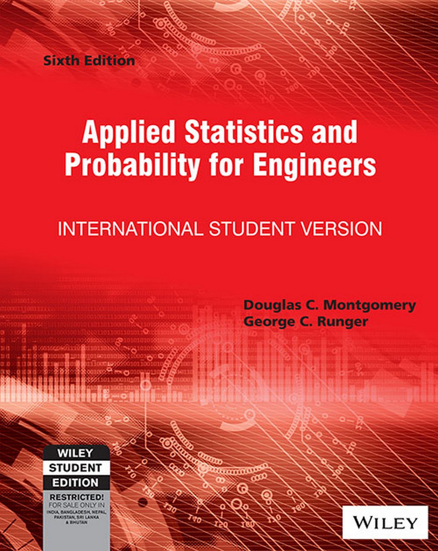 applied statistics and probability for engineers isv 6th edition douglas c. montgomery et al 8126562943,