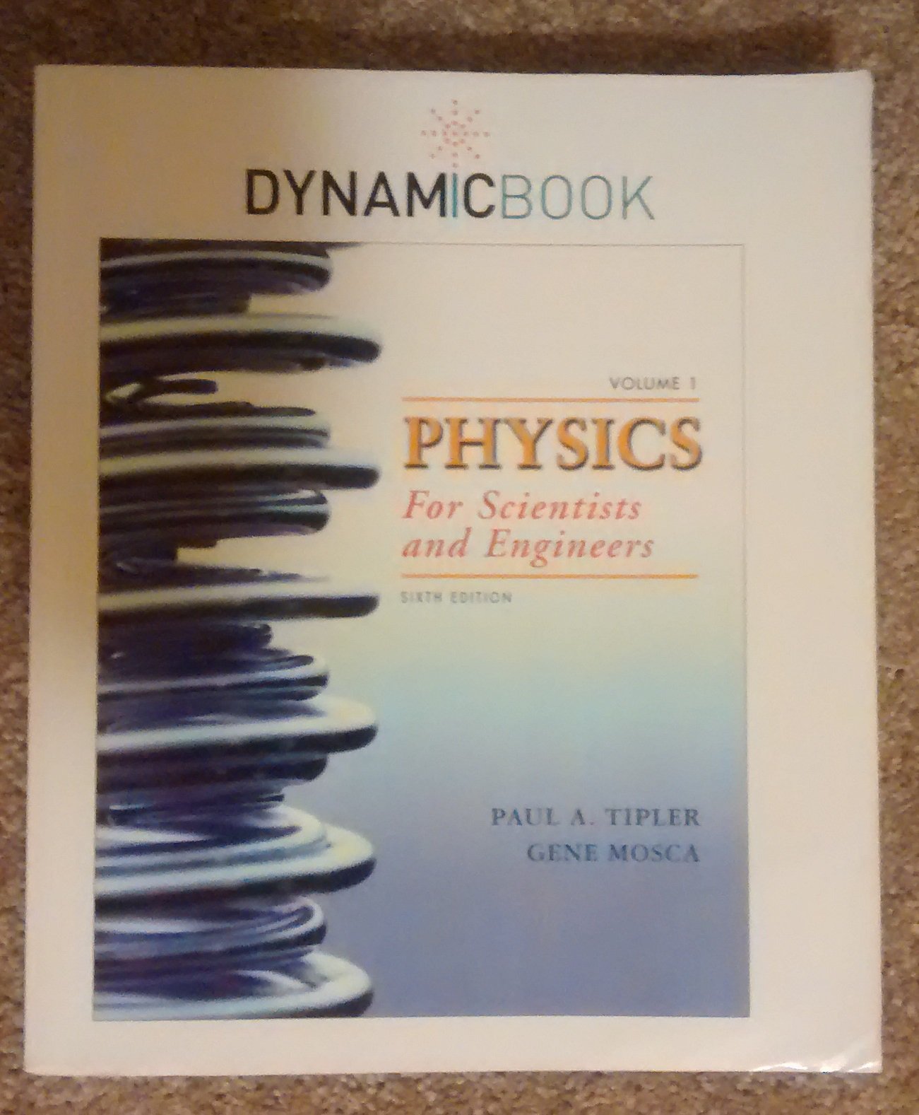 dynamic book physics volume 1 for scientists and engineers 52083rd edition paul allen tipler 142924643x,