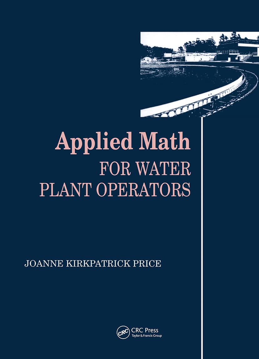 applied math for water plant operators set 1st edition price, joanne k. 1566769884, 9781566769884