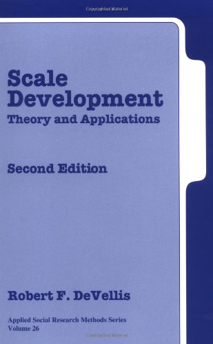 scale development theory and applications 2nd edition devellis, dr. robert f. 0761926054, 9780761926054