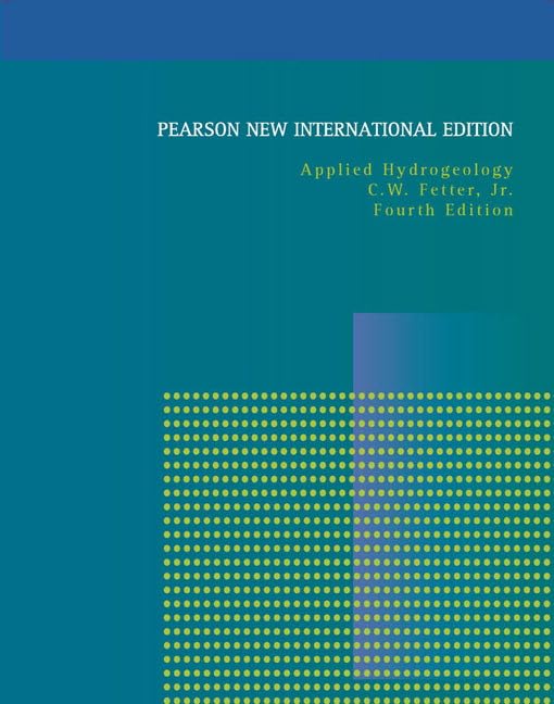 applied hydrogeology pearson new international edition 4th edition fetter, c.w. 1292022906, 9781292022901