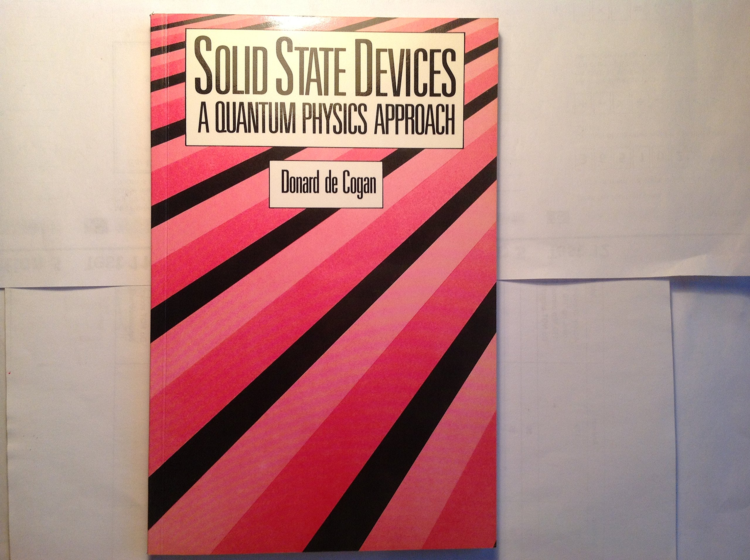 solid state devices a quantum physics approach de cogan, donard 0333409736, 9780333409732