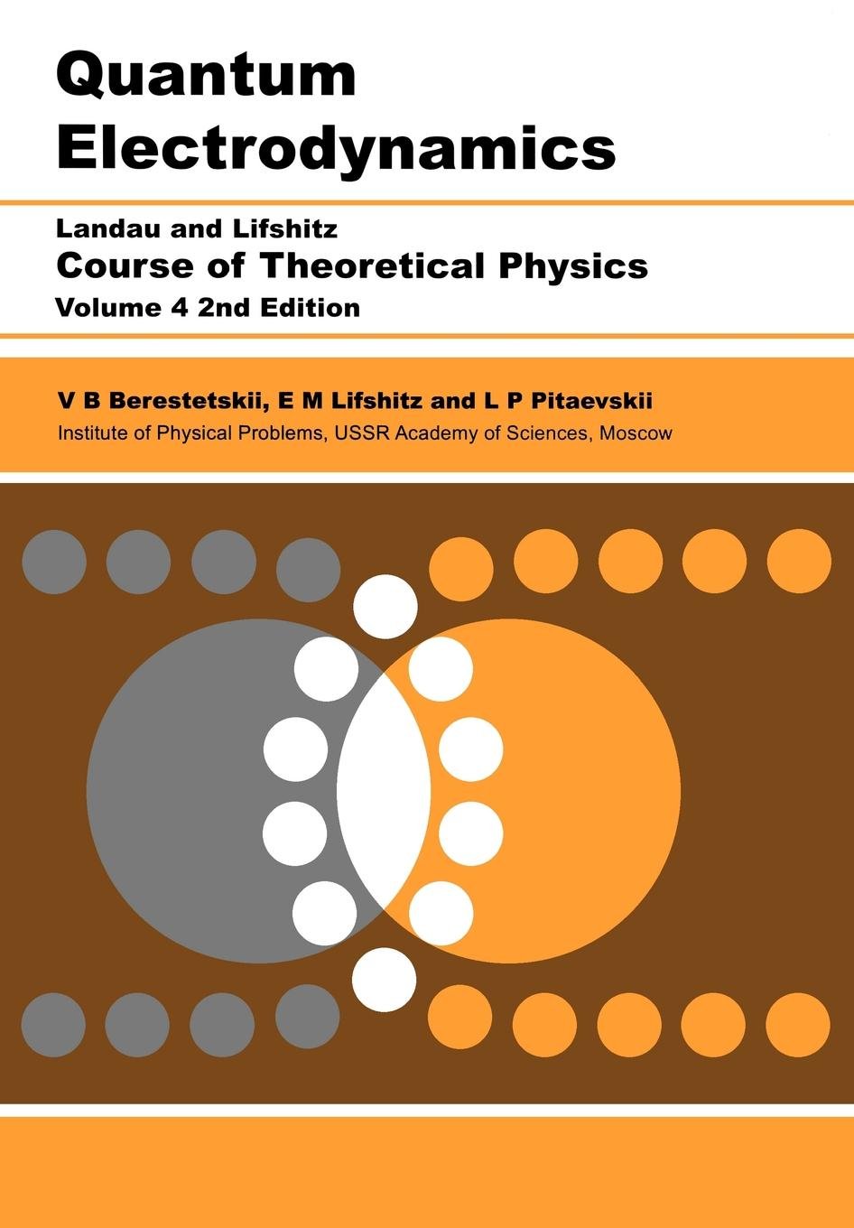 quantum electrodynamics volume 4 2nd edition berestetskii, v b, pitaevskii, l. p., lifshitz, e.m. 0750633719,