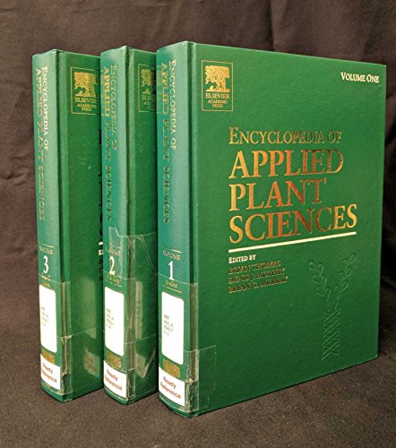 encyclopedia of applied plant sciences 1st edition murphy, denis j, murray, brian g, thomas, brian