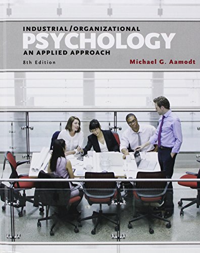 bundle industrial/organizational psychology an applied approach + i/o applications workbook 8th edition