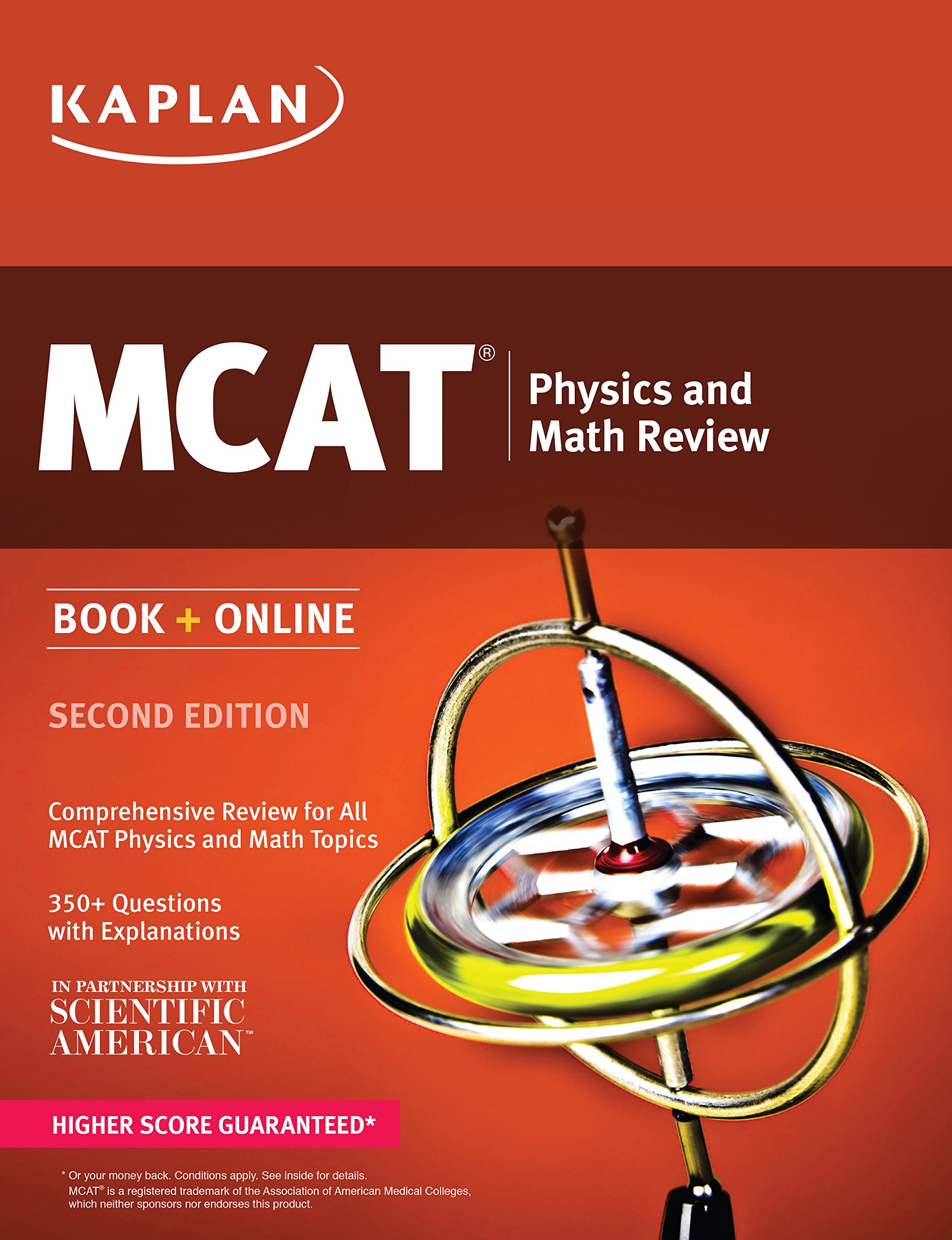 Kaplan Mcat Physics And Math Review Book + Online