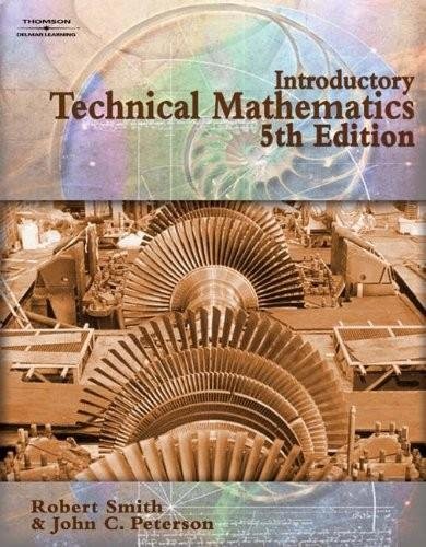 technical mathematics 5th edition peterson, john, smith, robert d. 1418015458, 9781418015459