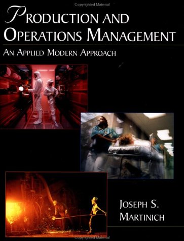 Production And Operations Management An Applied Modern Approach