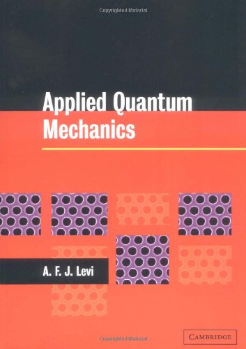 applied quantum mechanics  levi, a. f. j. 052152086x, 9780521520867