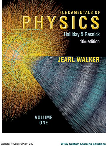 fundamentals of physics vol 1 10th edition halliday and resnick 1118959523, 9781118959527
