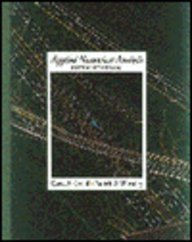 applied numerical analysis subsequent edition gerald, curtis f., wheatley, patrick o. 0201565536,