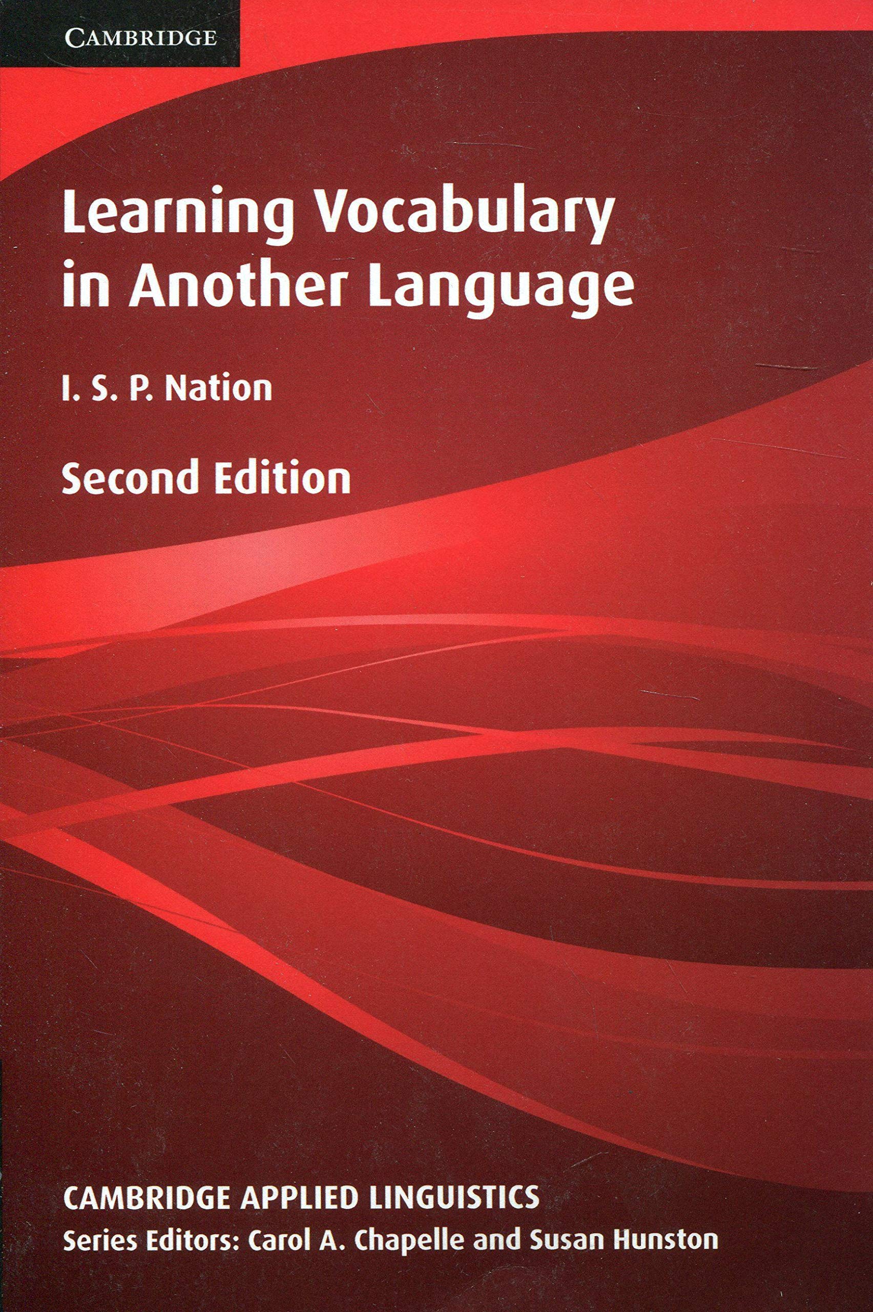 learning vocabulary in another language 2nd edition nation, i. s. p. 1107623022, 9781107623026