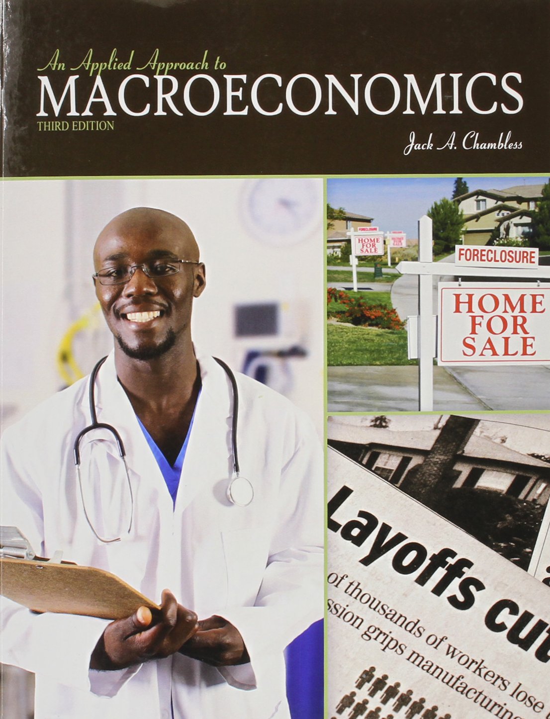 an applied approach to macroeconomics 3rd edition jack a chambless 0757590349, 9780757590344