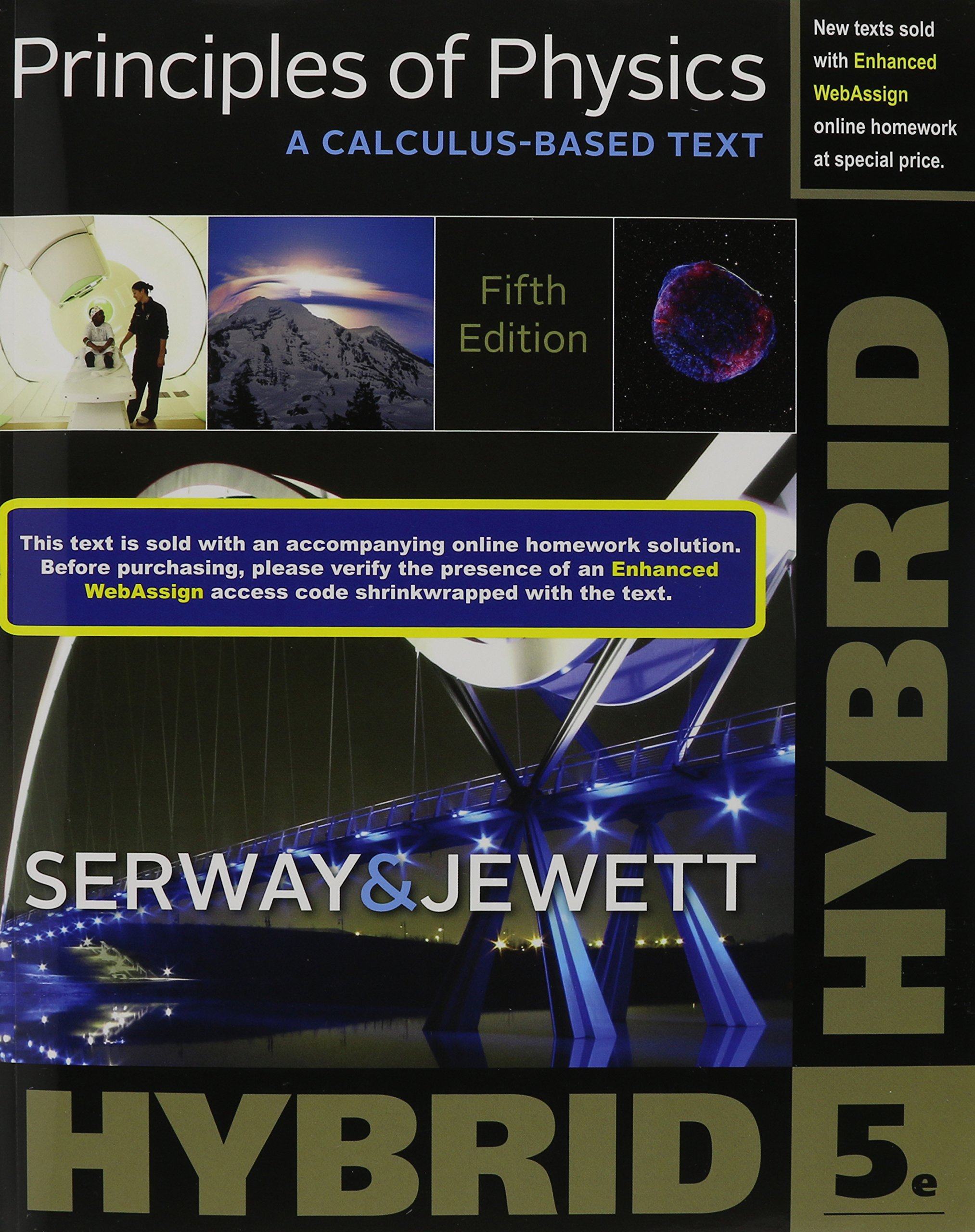 principles of physics a calculus based text hybrid 5th edition serway, raymond a., jewett, john w.