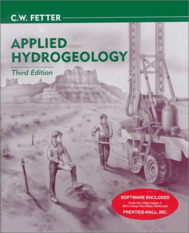 applied hydrogeology/book and disk 3rd edition fetter, c. w. 0023364904, 9780023364907