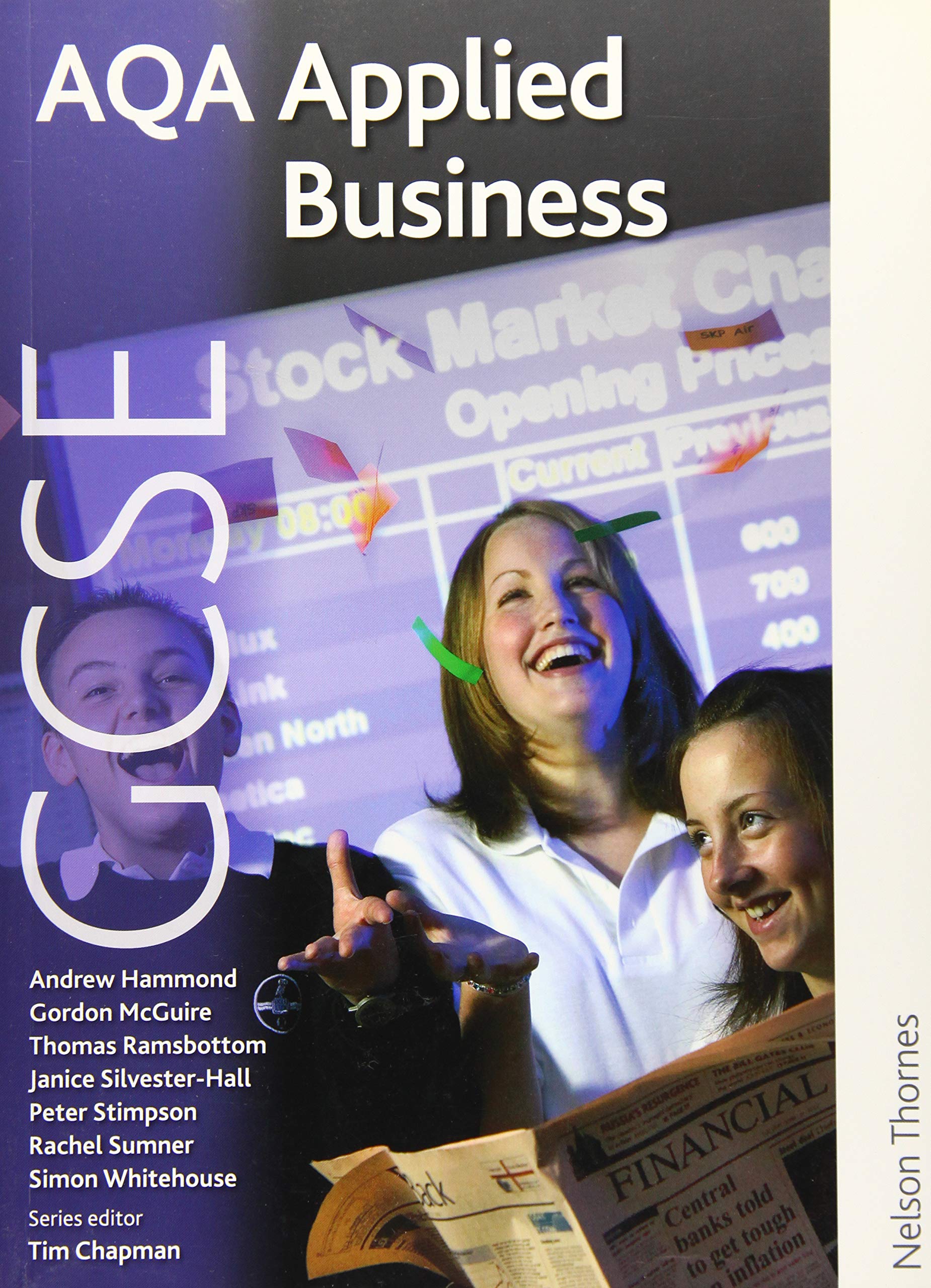 aqa gcse applied business new edition silvester hall, janice, sumner, rachel, whitehouse, simon, mcguire,