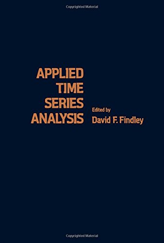 applied time series analysis ex-library, otherwise good (no markings to clean a findley, david f. ed.